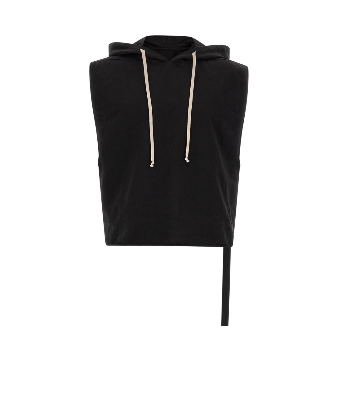 RICK OWENS DRKSHDW Черная хлопковая жилетка, фото 4