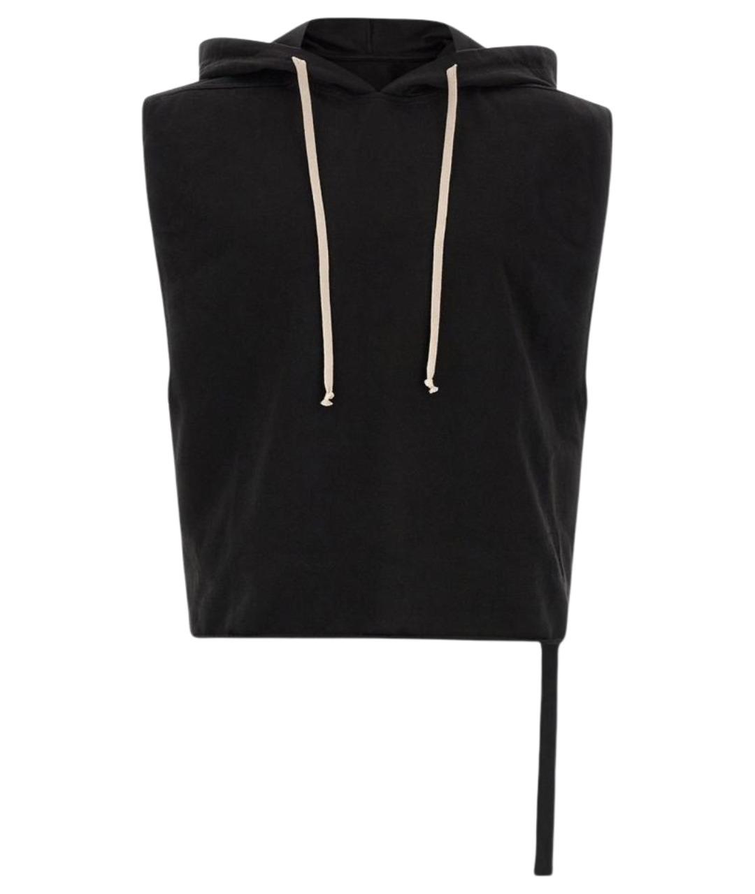 RICK OWENS DRKSHDW Черная хлопковая жилетка, фото 1