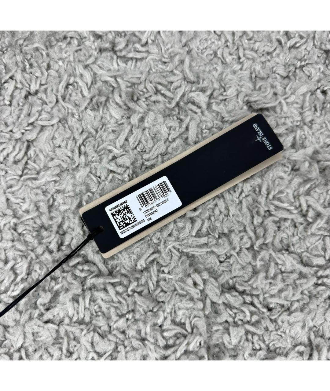 STONE ISLAND Черная хлопковая куртка, фото 4