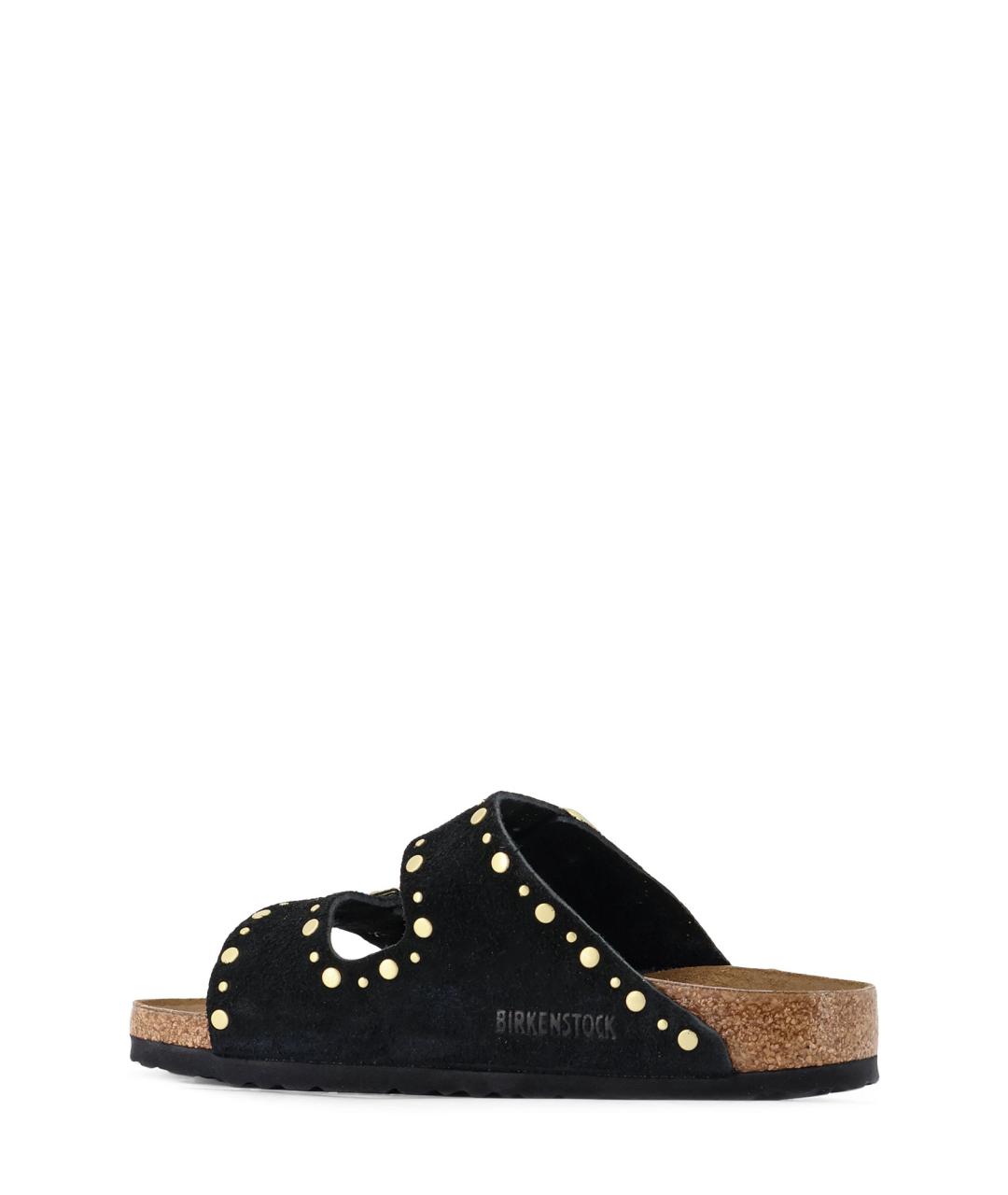 BIRKENSTOCK Черные замшевые босоножки, фото 3