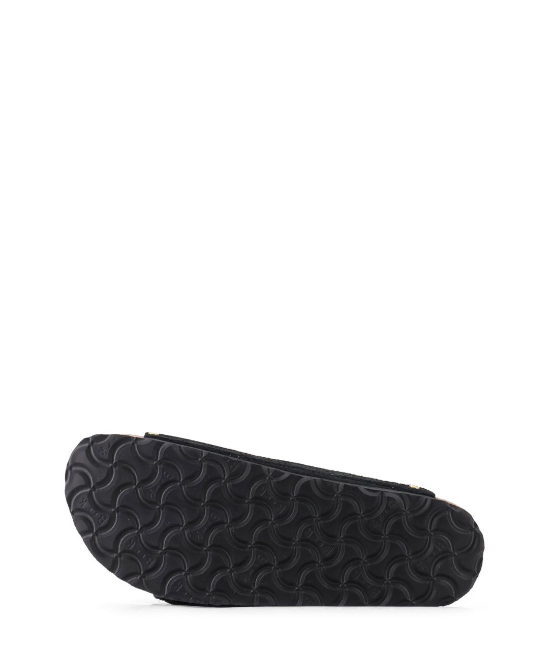 BIRKENSTOCK Черные замшевые босоножки, фото 4