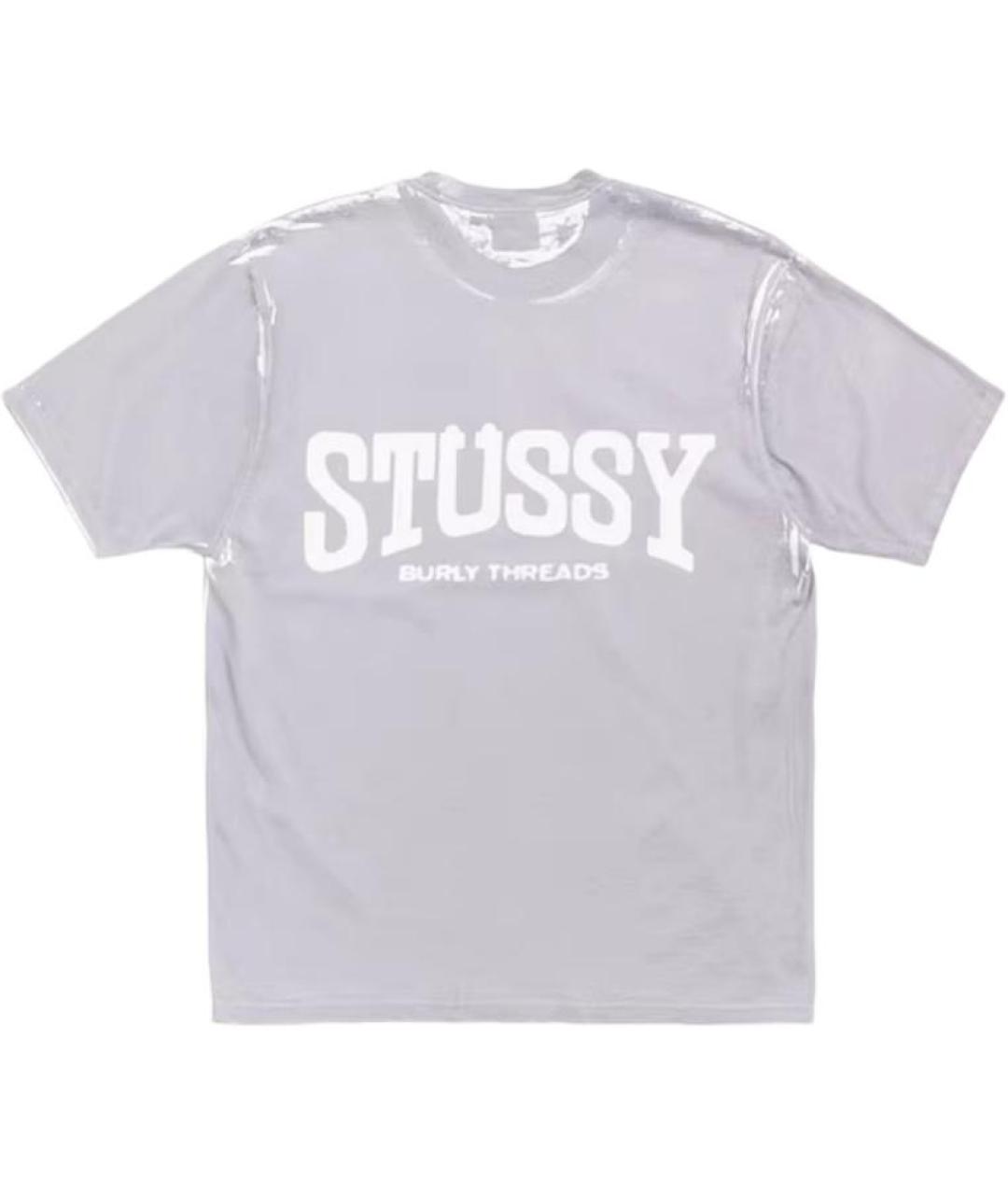 STUSSY Белая футболка, фото 2