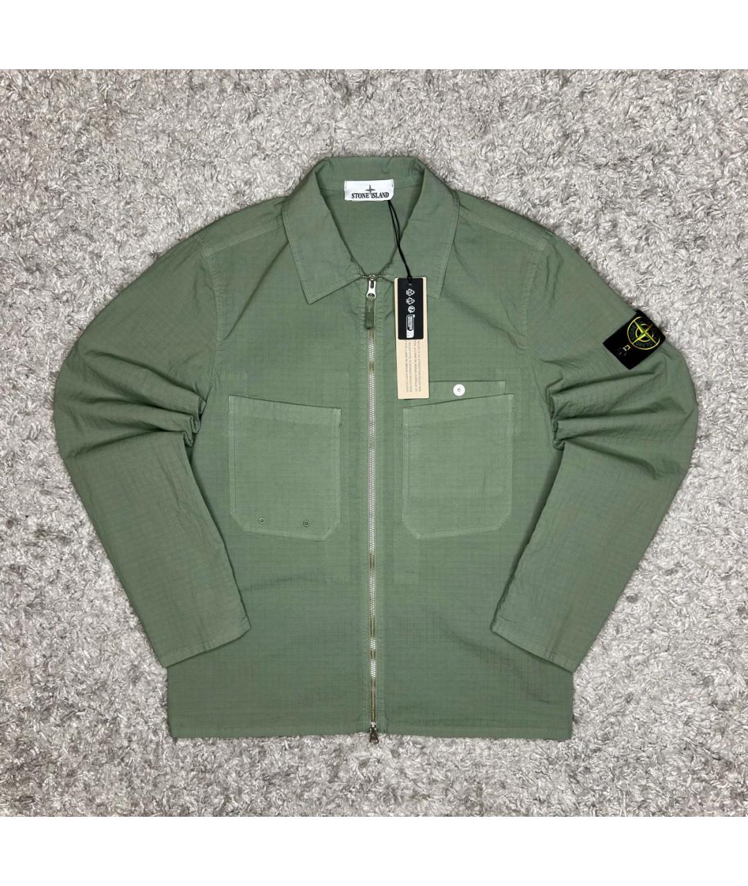 STONE ISLAND Салатовая куртка, фото 6