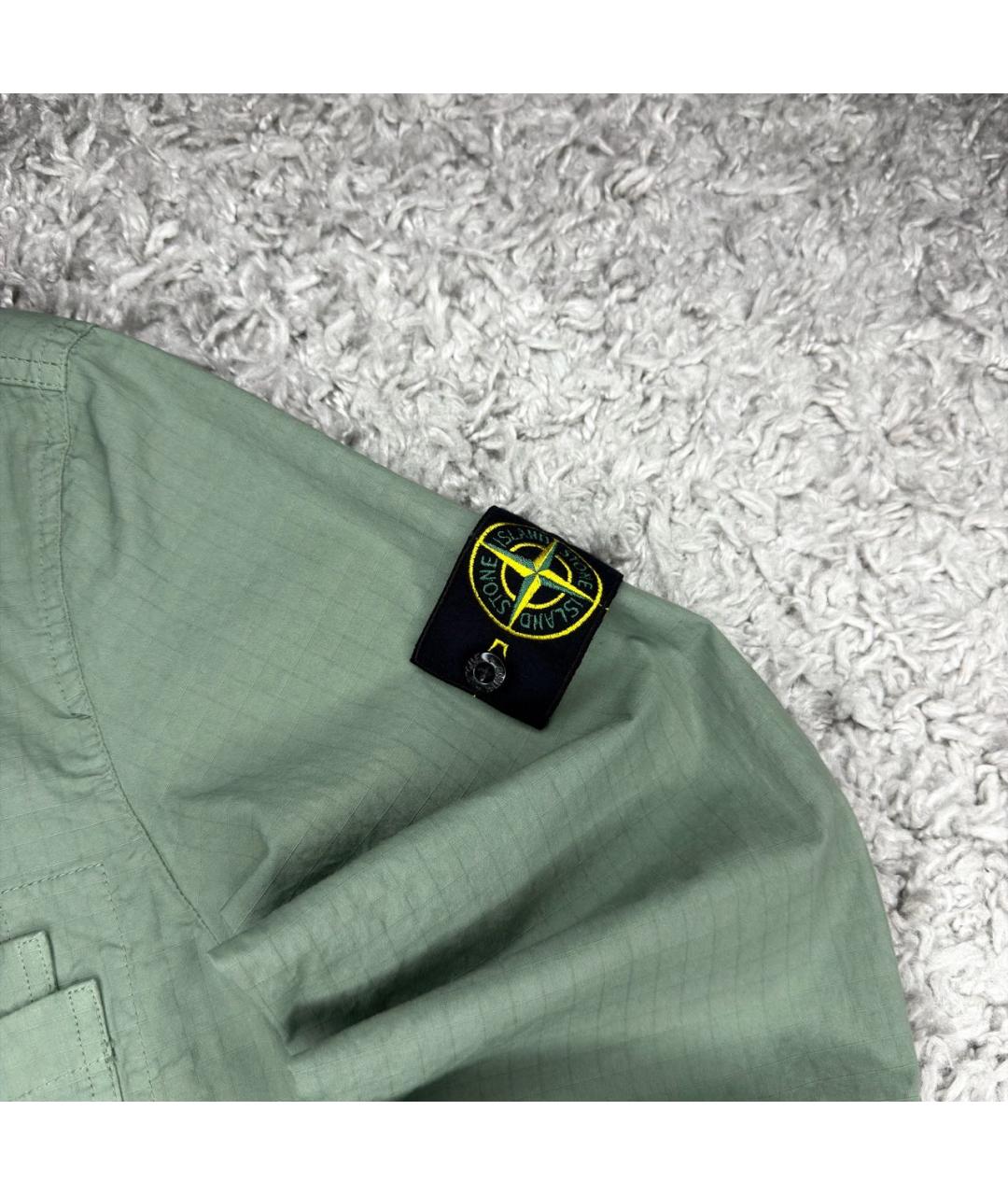 STONE ISLAND Салатовая куртка, фото 2