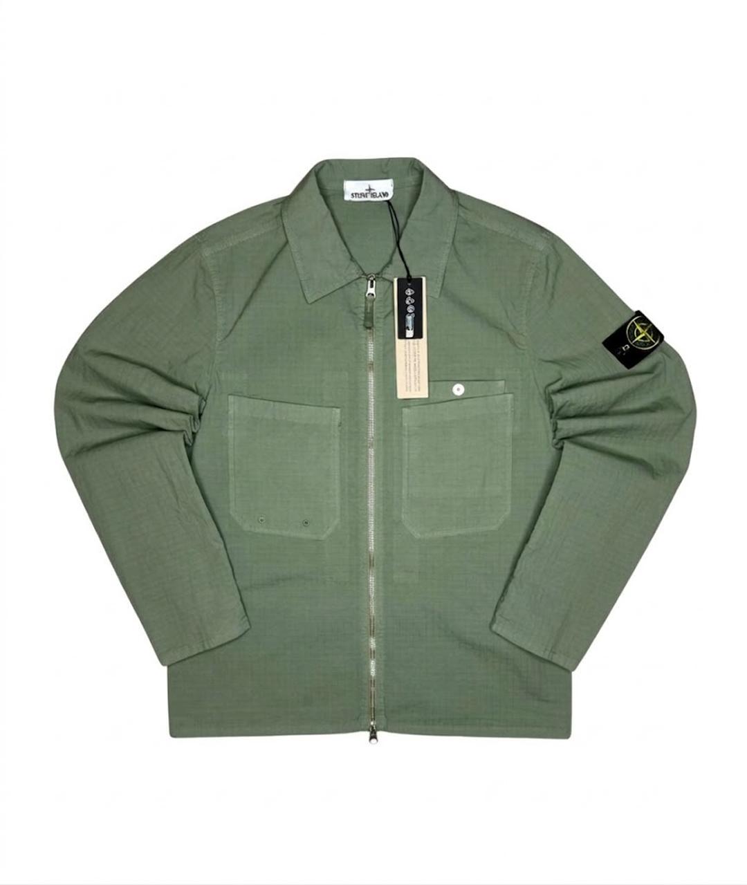 STONE ISLAND Салатовая куртка, фото 1