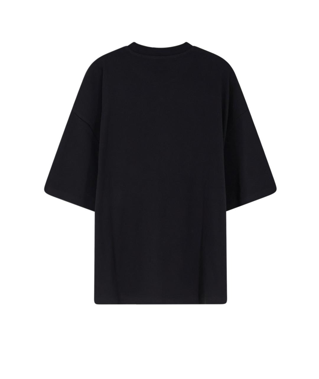 entire studios Черная хлопковая футболка, фото 2
