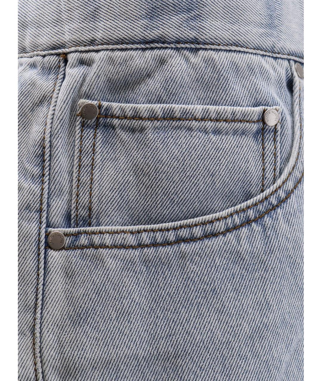 entire studios Голубые хлопковые шорты, фото 3