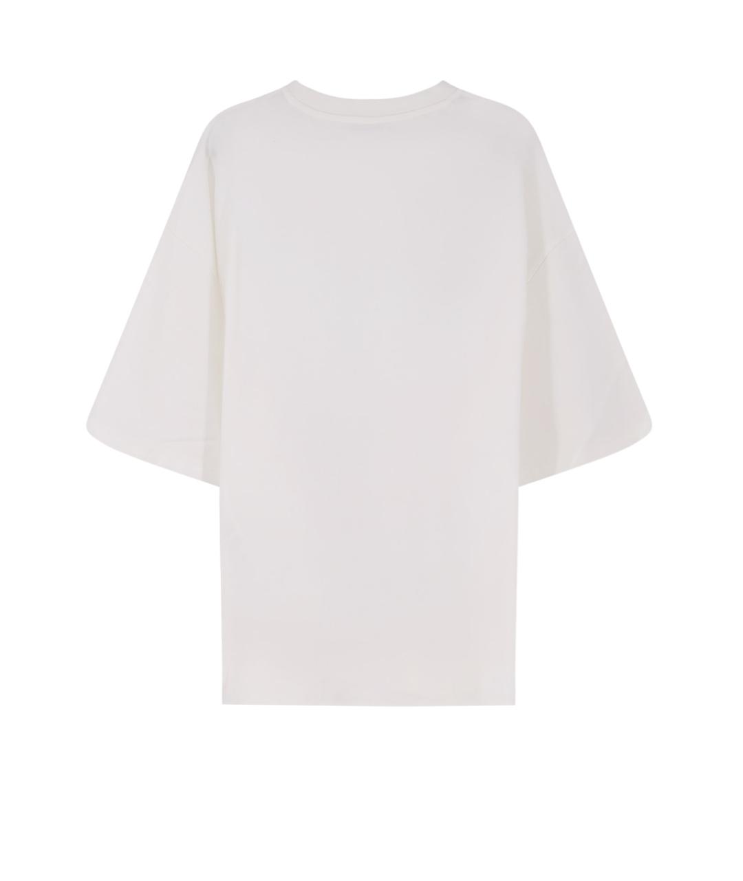 entire studios Белая хлопковая футболка, фото 2