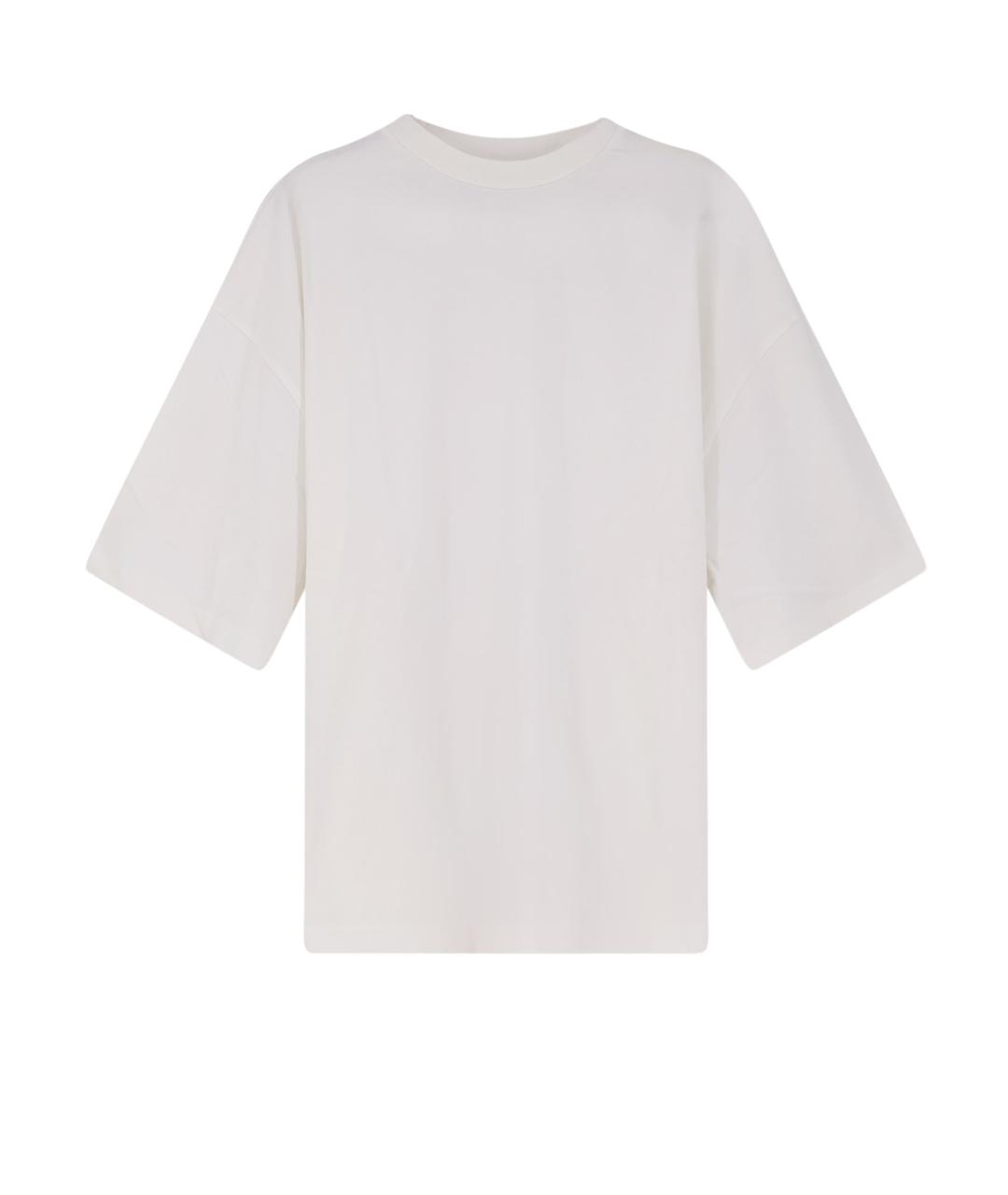 entire studios Белая хлопковая футболка, фото 1