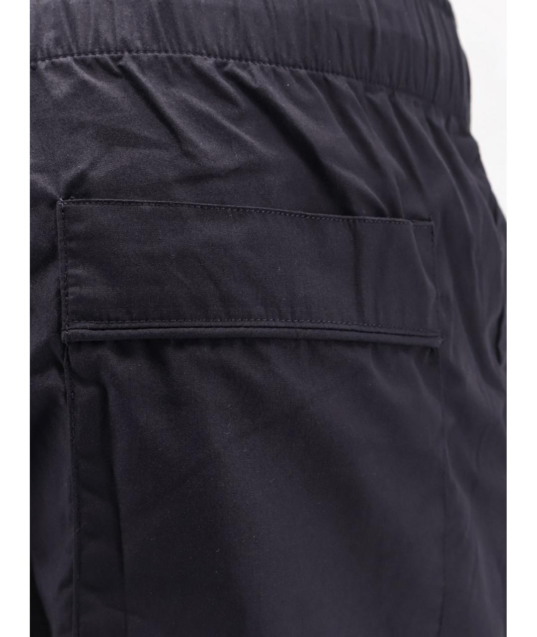 entire studios Черные хлопковые шорты, фото 3