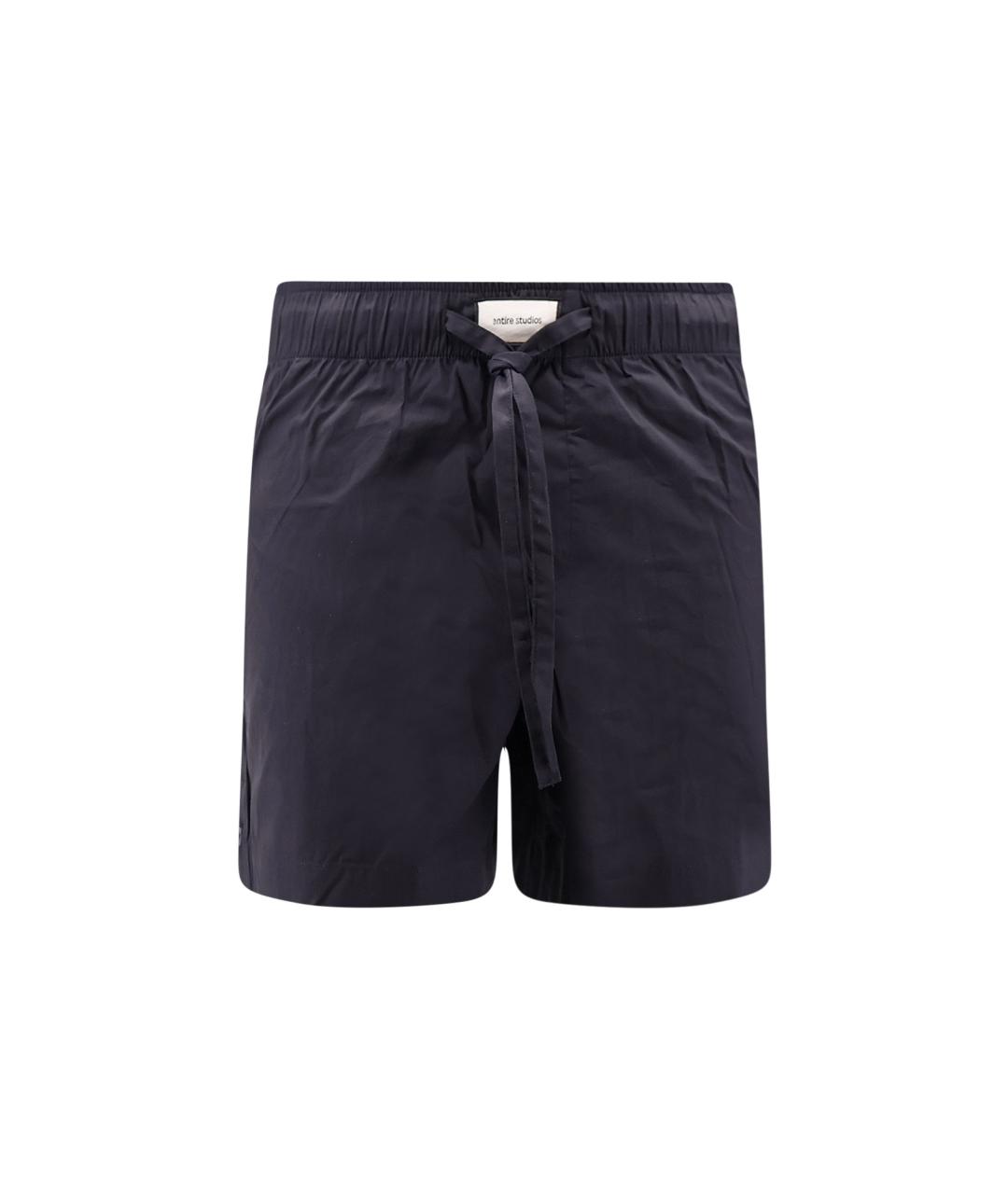 entire studios Черные хлопковые шорты, фото 1
