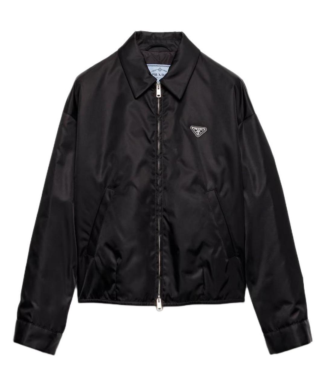 PRADA Черный пуховик, фото 1