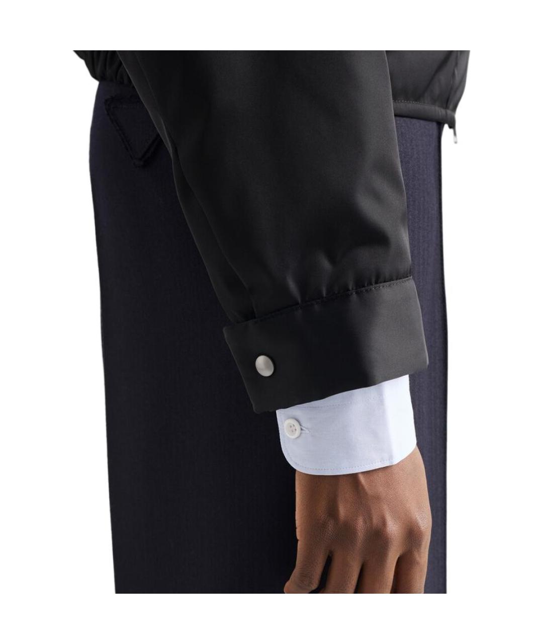 PRADA Черный пуховик, фото 2