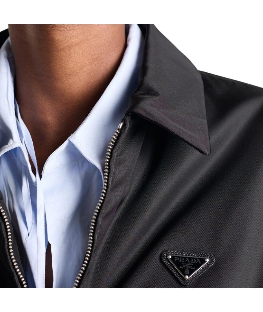 PRADA Черный пуховик, фото 3