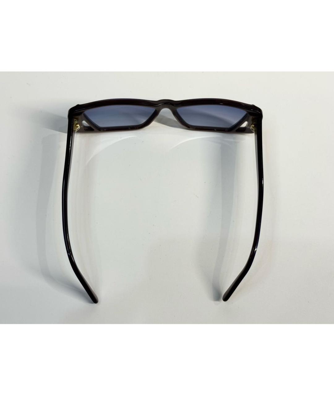 CHLOE Синие пластиковые солнцезащитные очки, фото 6