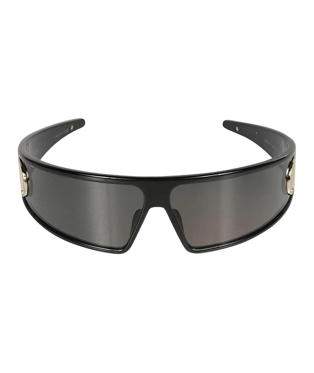 CHRISTIAN DIOR Черные пластиковые солнцезащитные очки, фото 1