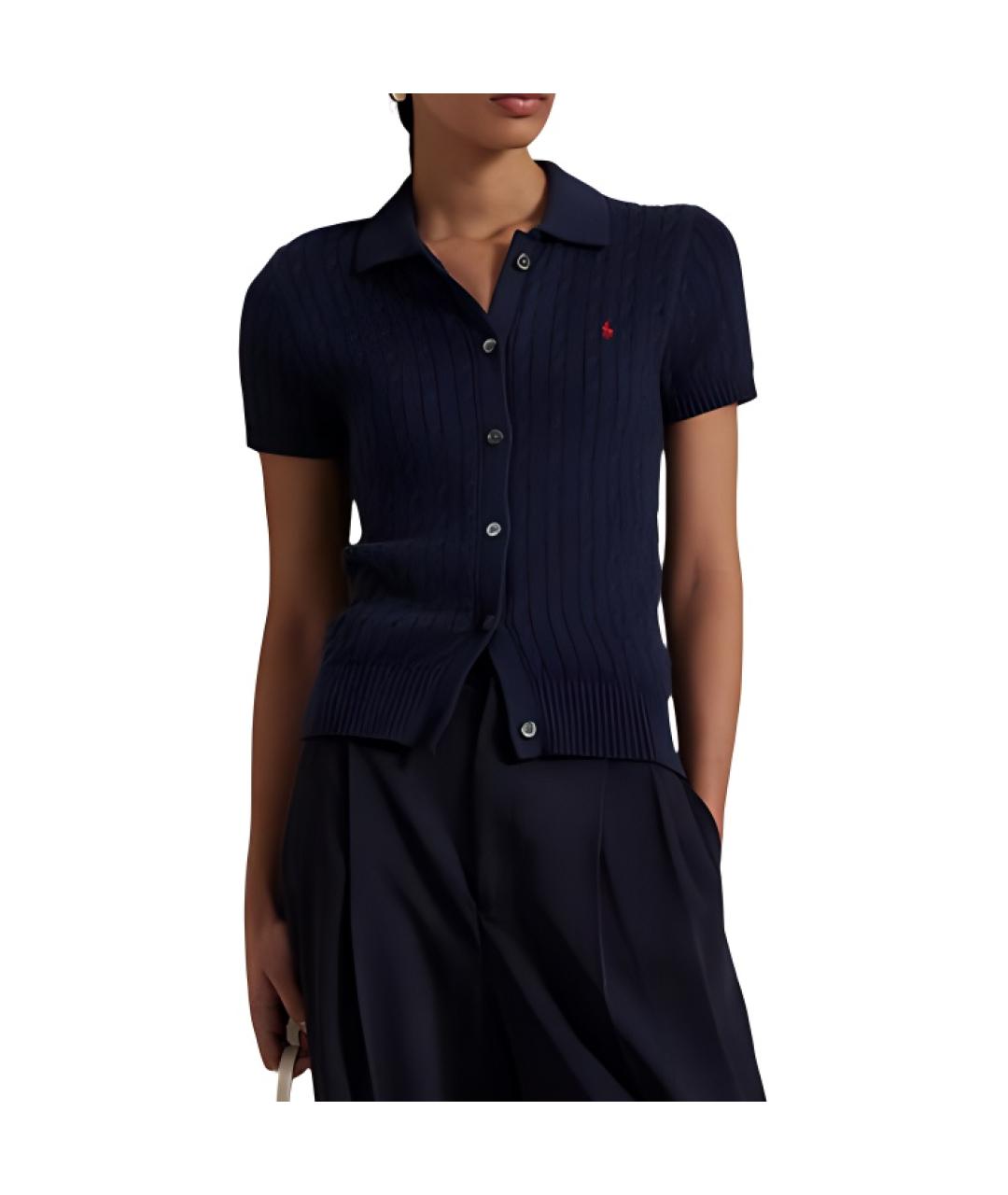 POLO RALPH LAUREN Темно-синий джемпер / свитер, фото 2