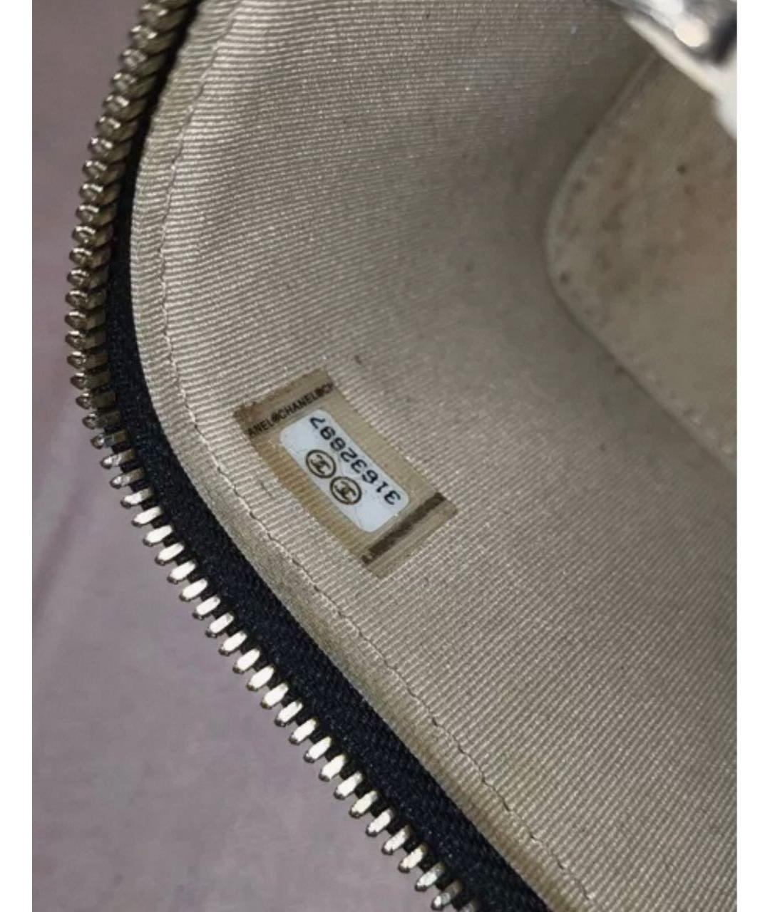 CHANEL Черная кожаная сумка через плечо, фото 4