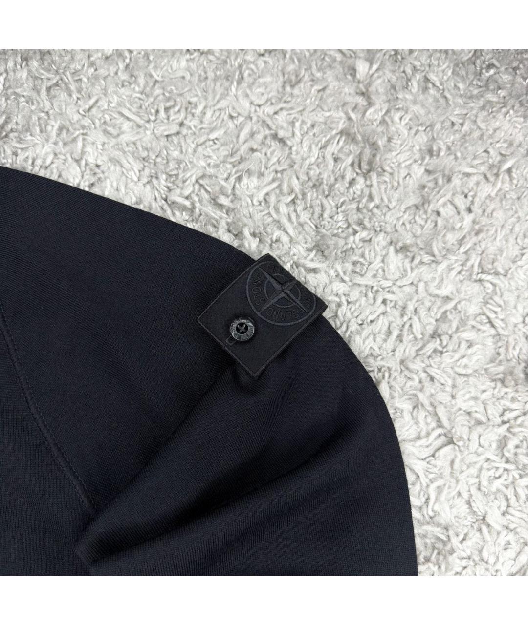 STONE ISLAND Черный джемпер / свитер, фото 2