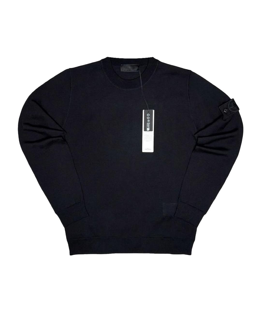 STONE ISLAND Черный джемпер / свитер, фото 1