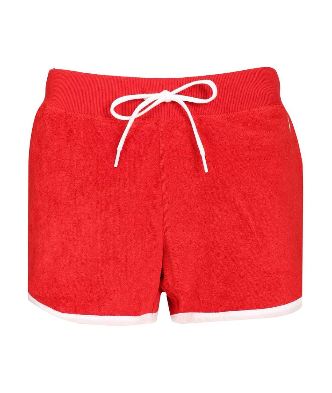 POLO RALPH LAUREN Красные хлопковые шорты, фото 1