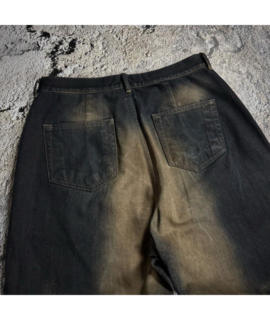 RICK OWENS DRKSHDW Коричневые хлопковые джинсы, фото 8