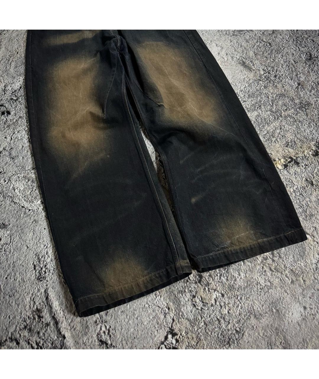 RICK OWENS DRKSHDW Коричневые хлопковые джинсы, фото 6