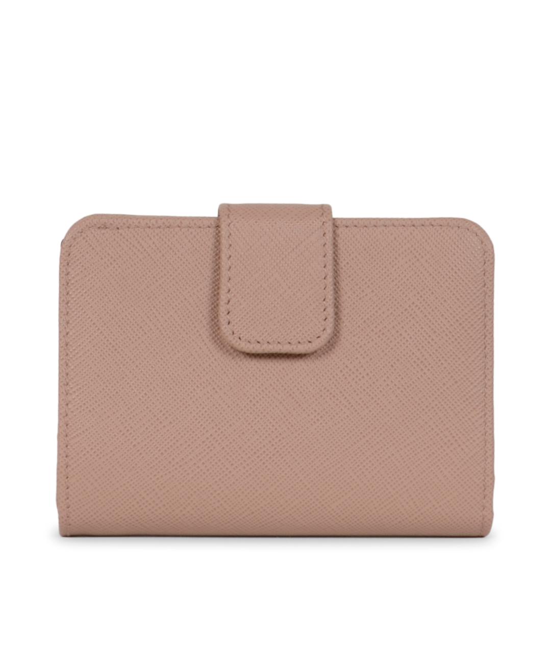 PRADA Розовый кожаный кошелек, фото 3