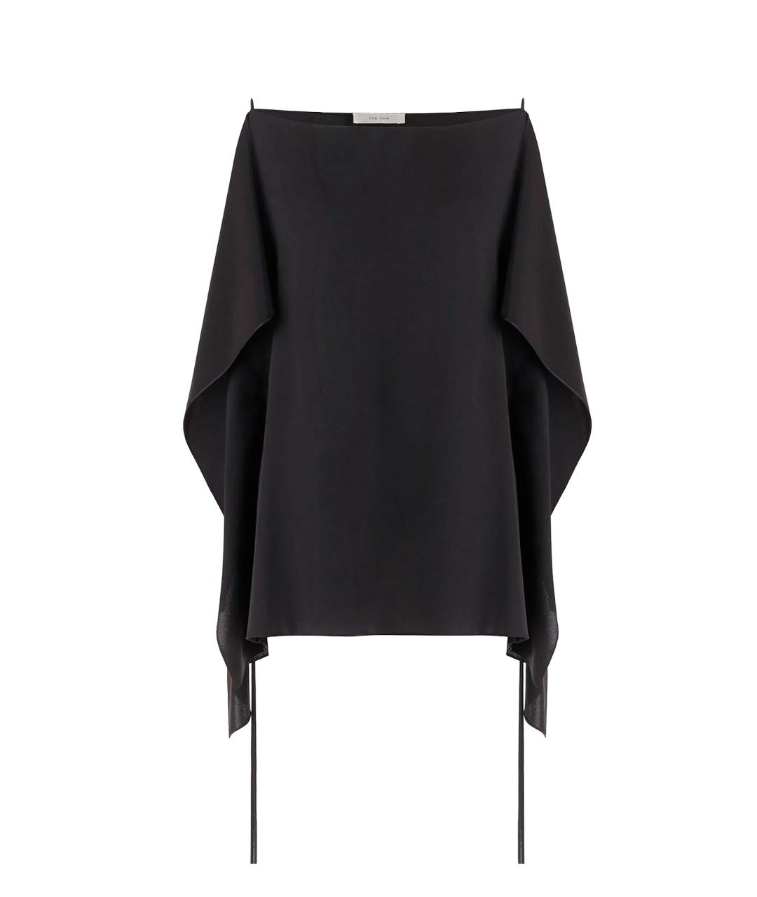 THE ROW Черная шелковая блузы, фото 1