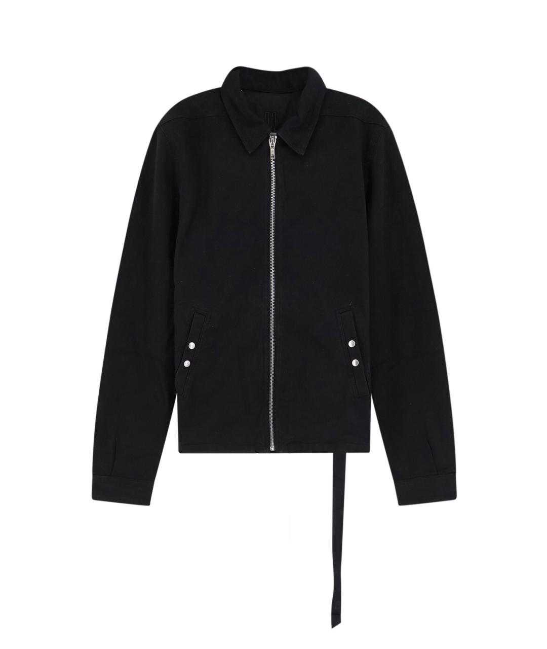 RICK OWENS DRKSHDW Черная хлопковая куртка, фото 1