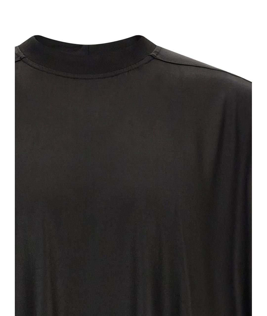 RICK OWENS DRKSHDW Черная футболка, фото 3