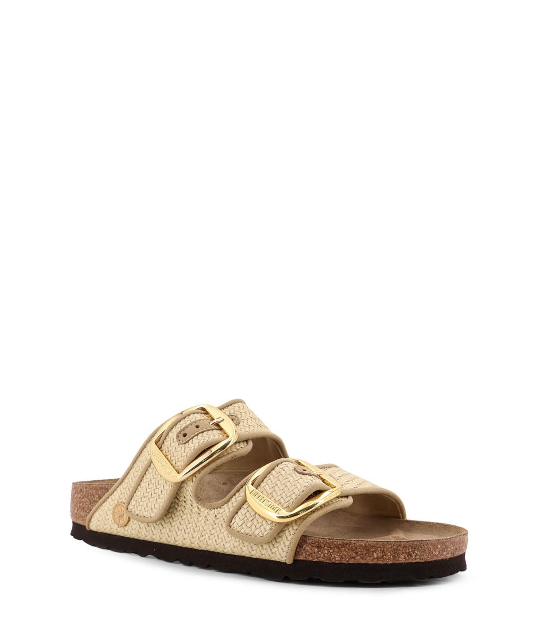 BIRKENSTOCK Бежевые босоножки, фото 2