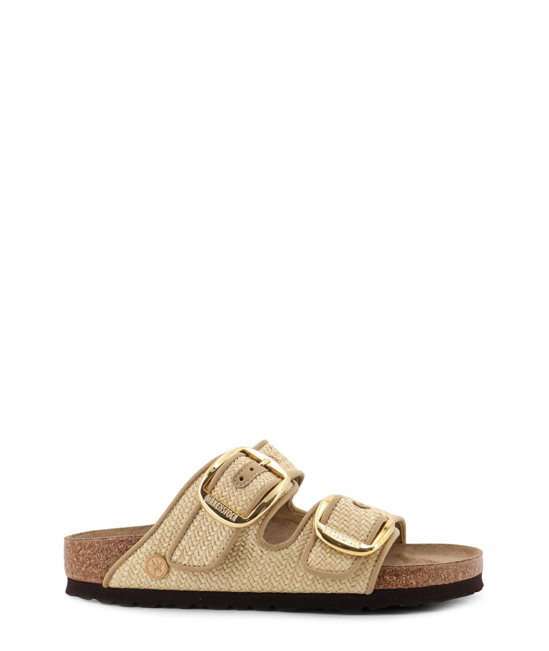 BIRKENSTOCK Бежевые босоножки, фото 5