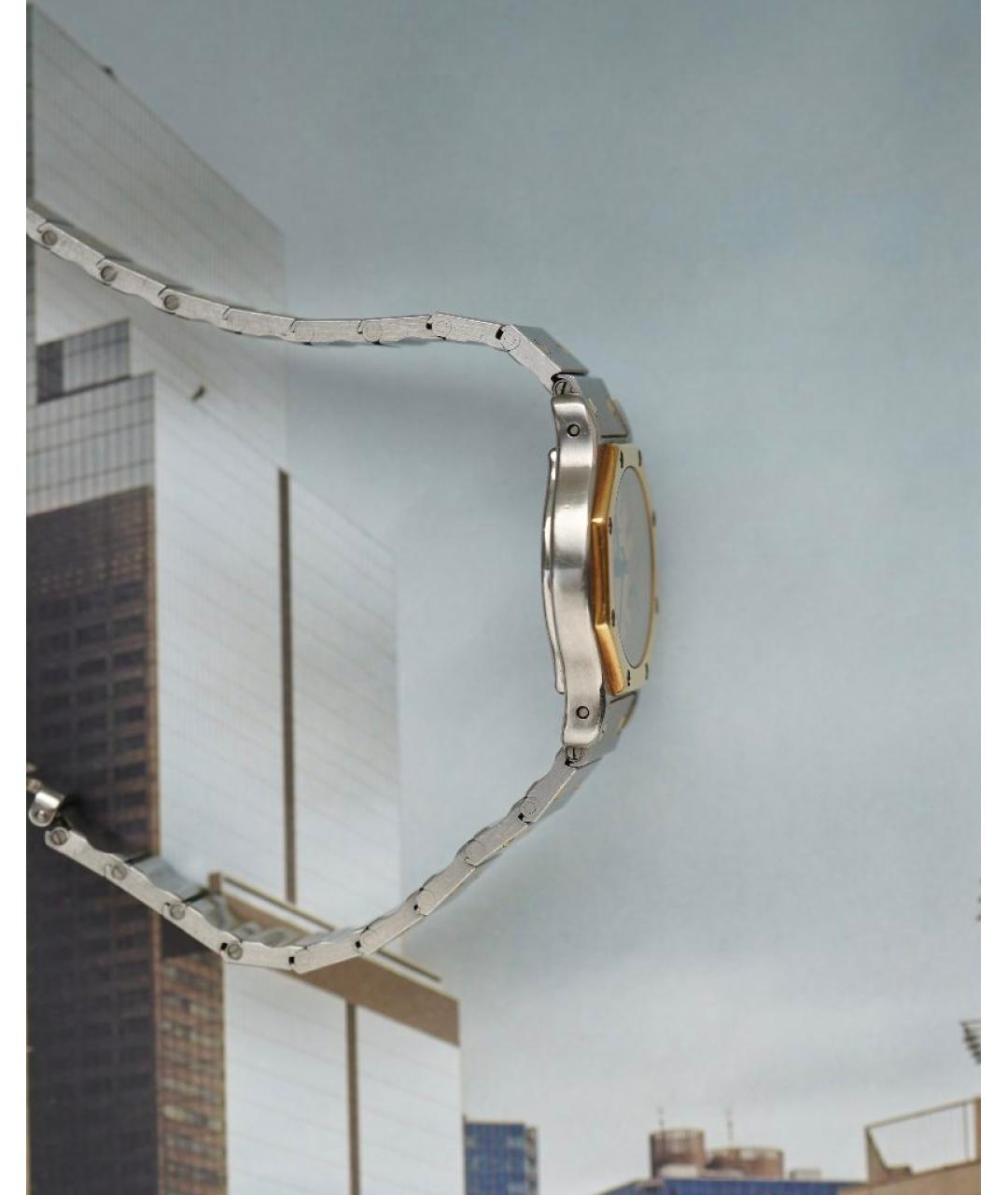 CARTIER Серебряные часы из желтого золота, фото 3