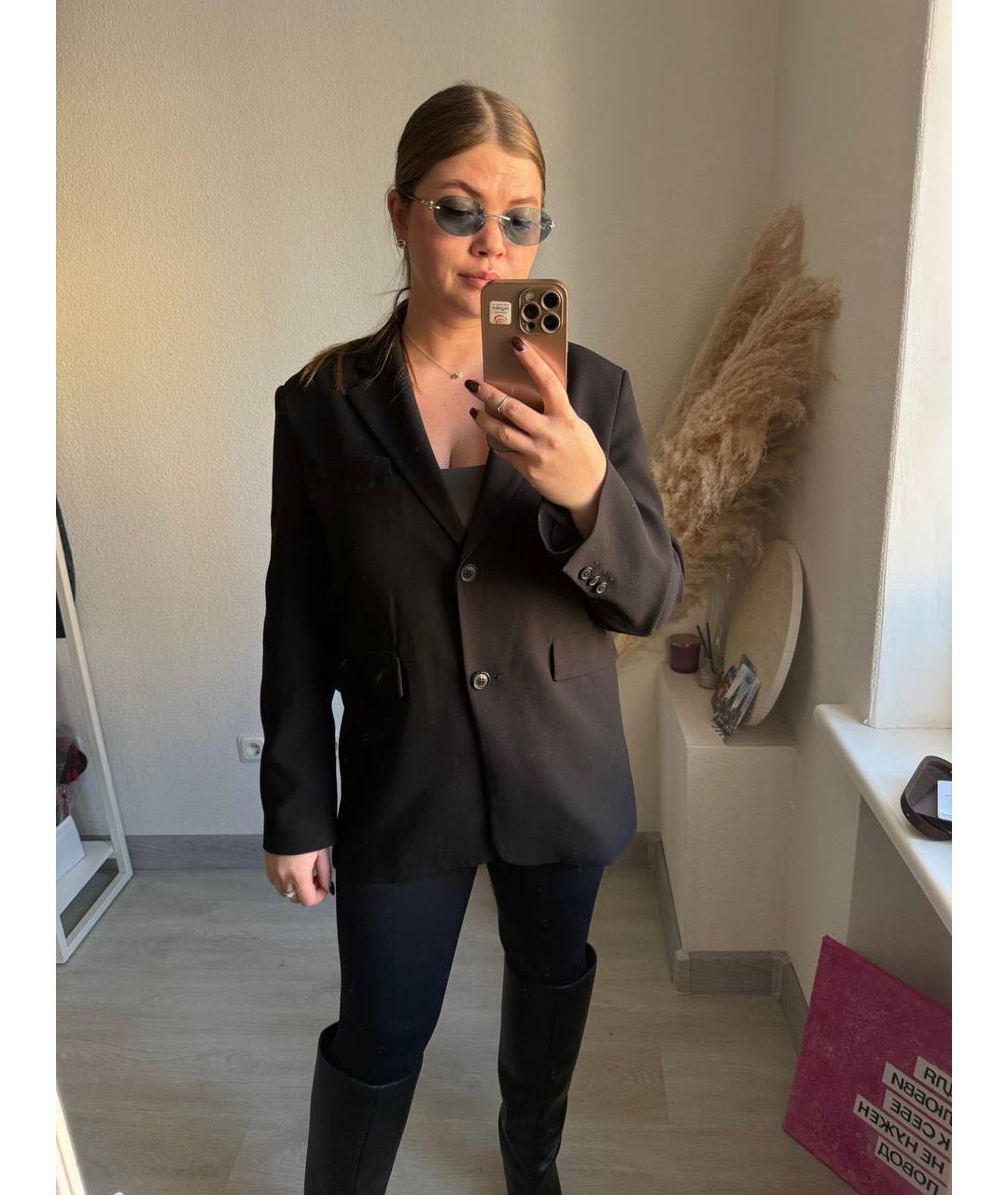 TIFFANY&CO Антрацитовые металлические солнцезащитные очки, фото 8