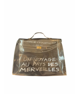 

Сумка тоут HERMES PRE-OWNED Виниловая сумка Hermès Kelly