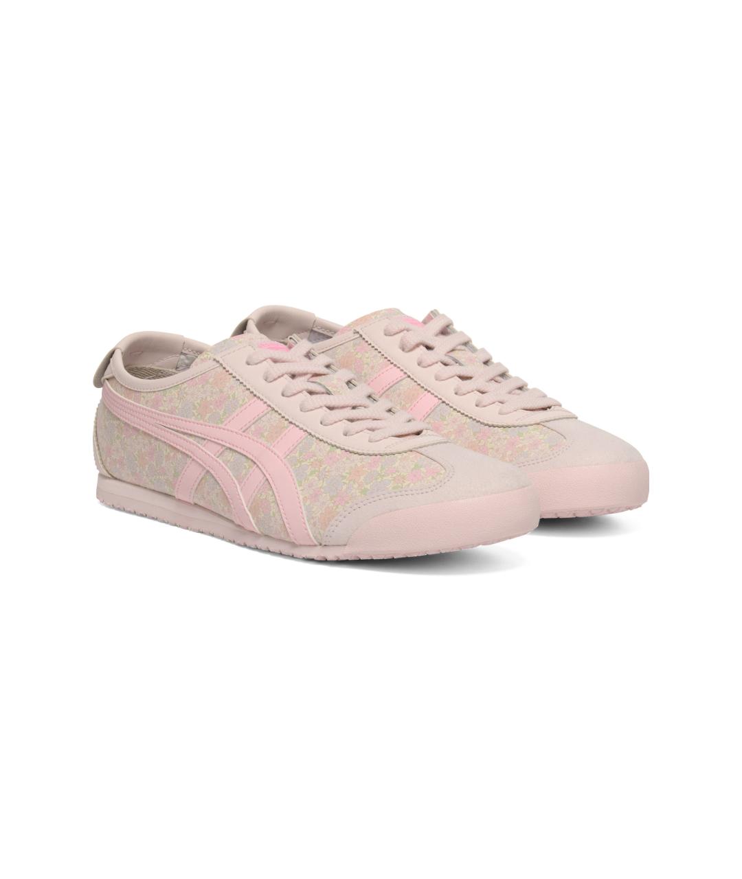 ONITSUKA TIGER Розовые кожаные кроссовки, фото 3