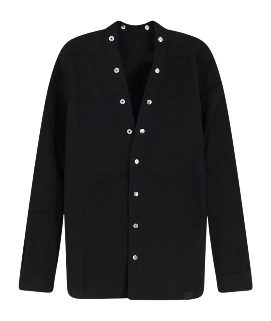 RICK OWENS DRKSHDW Черная кэжуал рубашка, фото 1