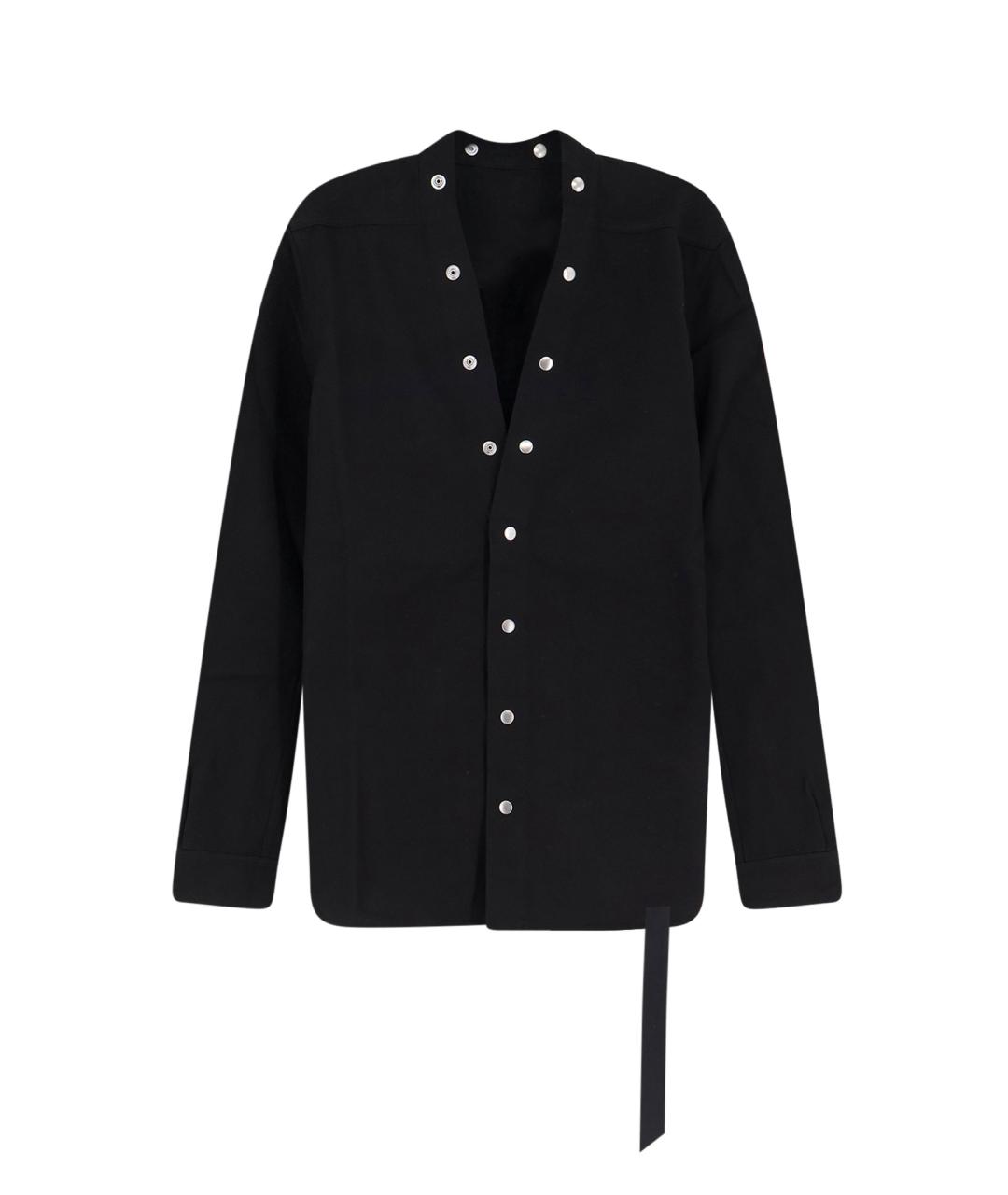 RICK OWENS DRKSHDW Черная кэжуал рубашка, фото 4