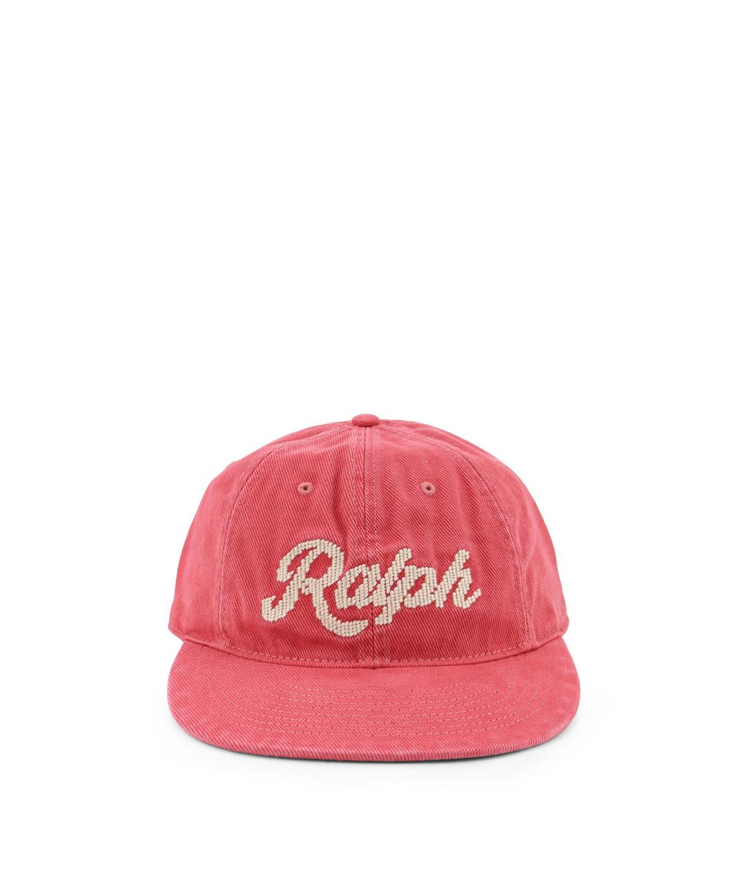 POLO RALPH LAUREN Красная хлопковая кепка/бейсболка, фото 4