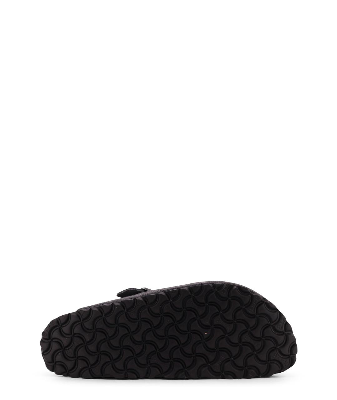 BIRKENSTOCK Антрацитовые замшевые сандалии, фото 4