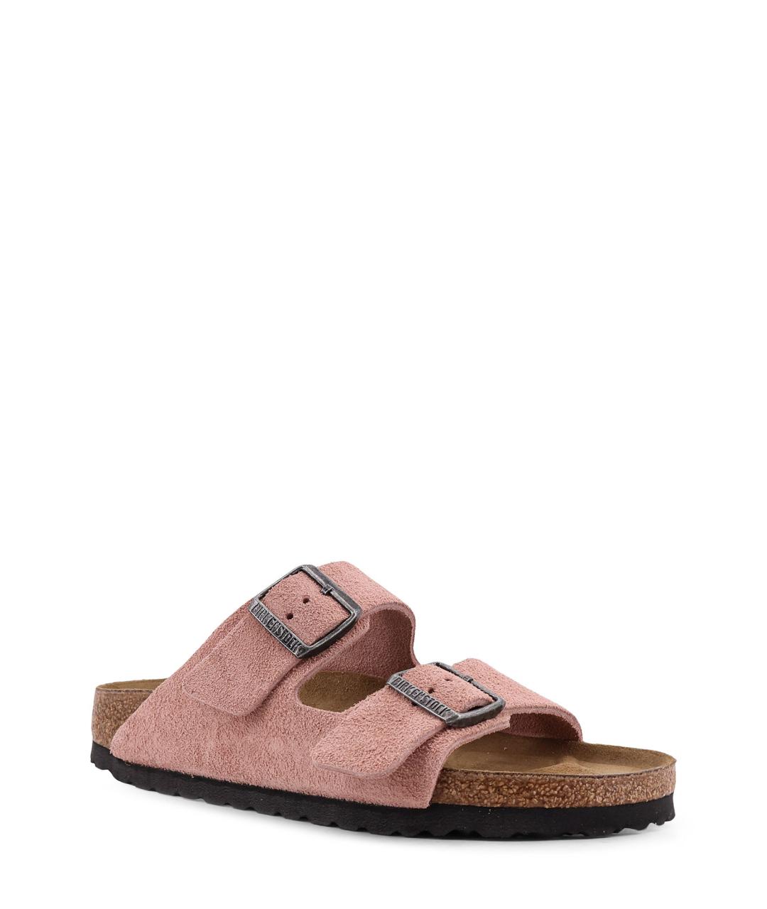 BIRKENSTOCK Розовые замшевые сандалии, фото 2
