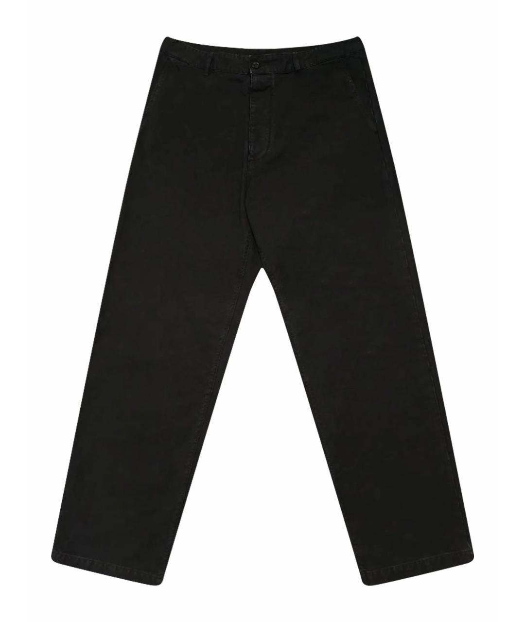 DSQUARED2 Черные хлопковые повседневные брюки, фото 1