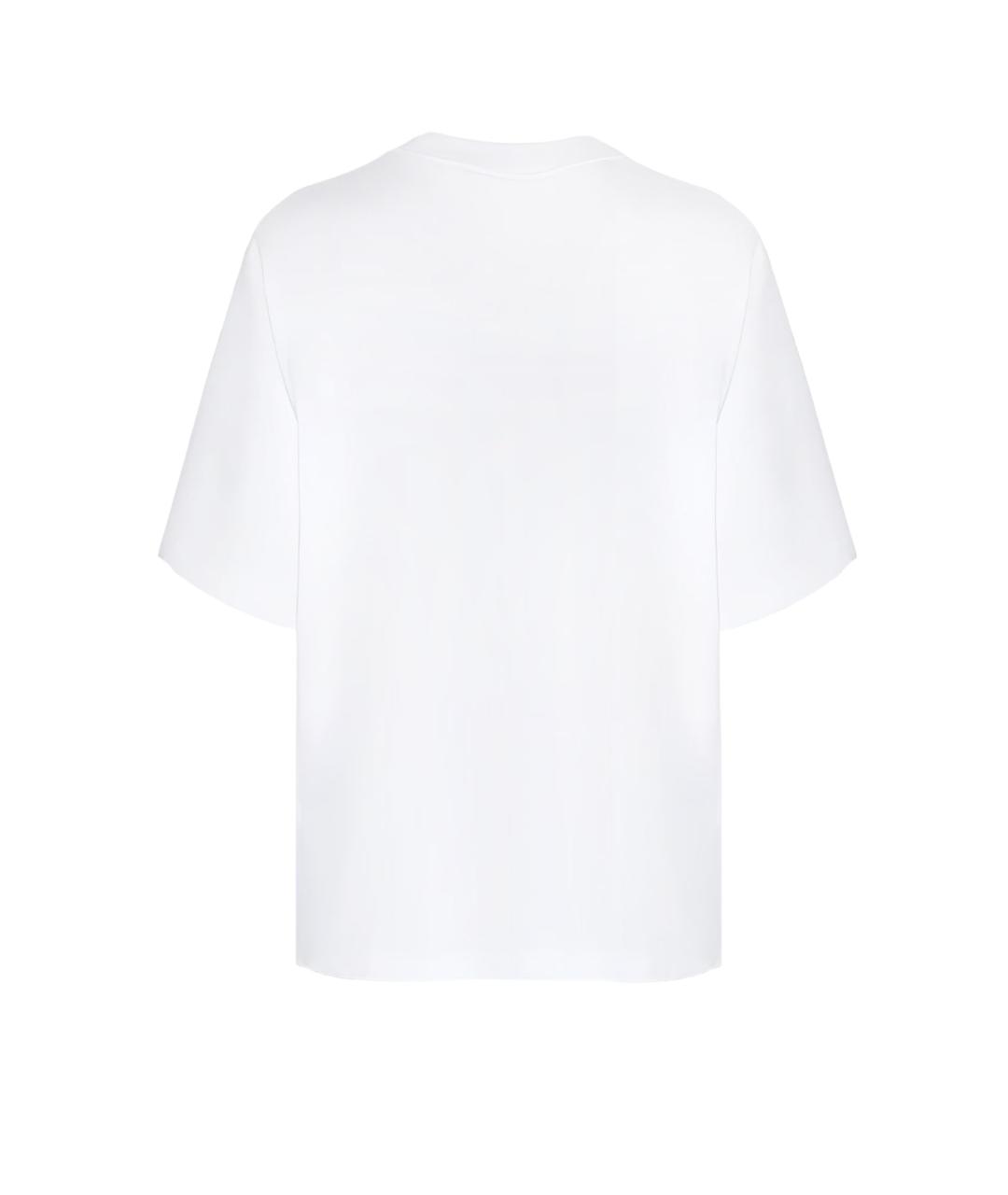 GUCCI Белая хлопковая футболка, фото 2
