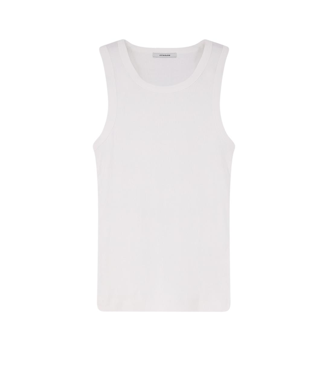 entire studios Белая хлопковая майка, фото 1