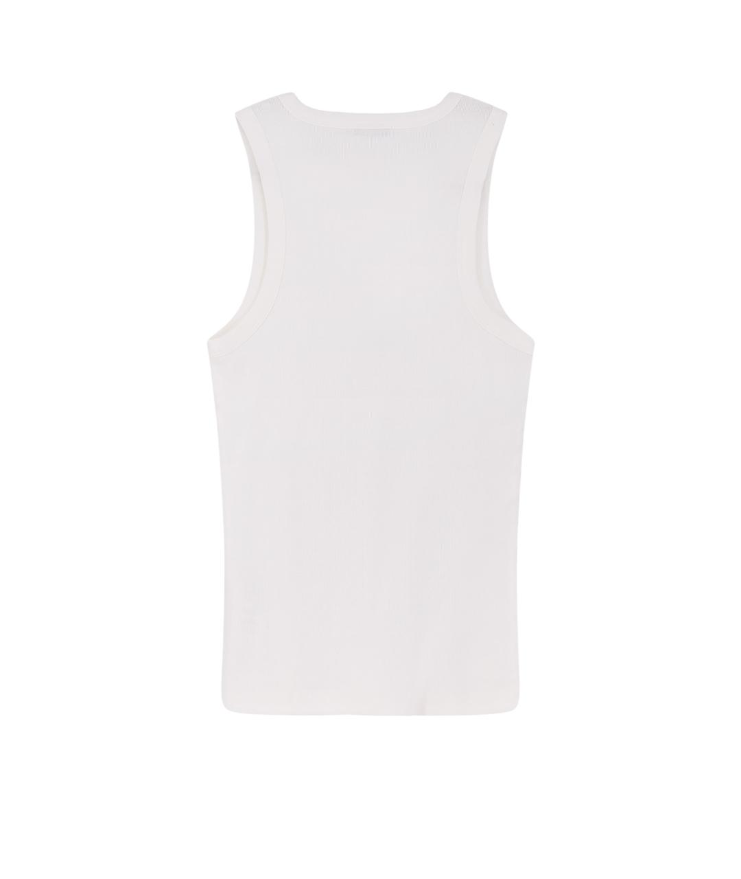 entire studios Белая хлопковая майка, фото 2