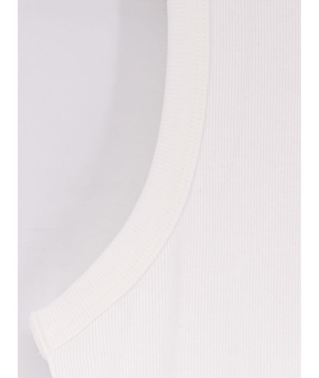 entire studios Белая хлопковая майка, фото 3