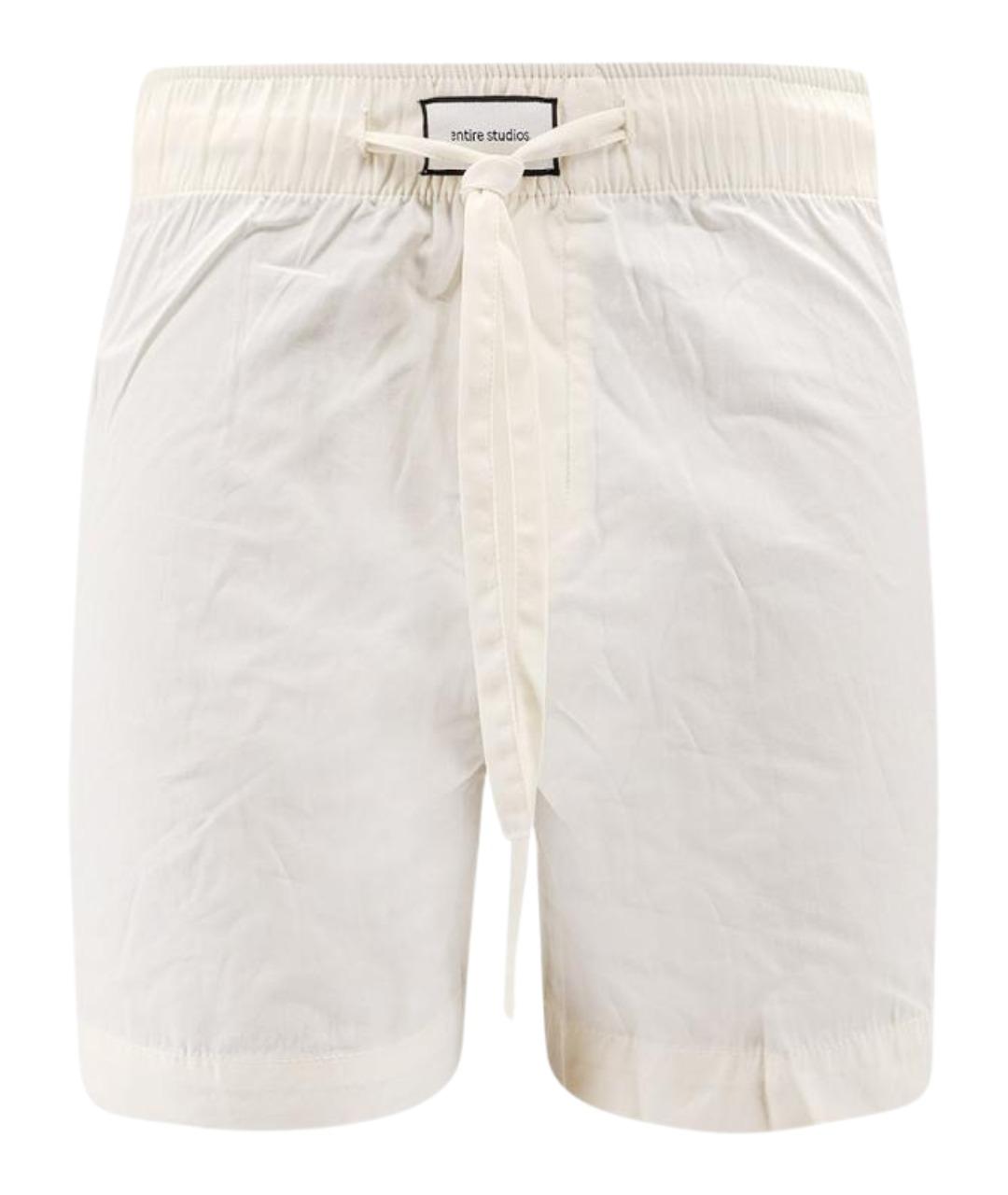 entire studios Бежевые хлопковые шорты, фото 1