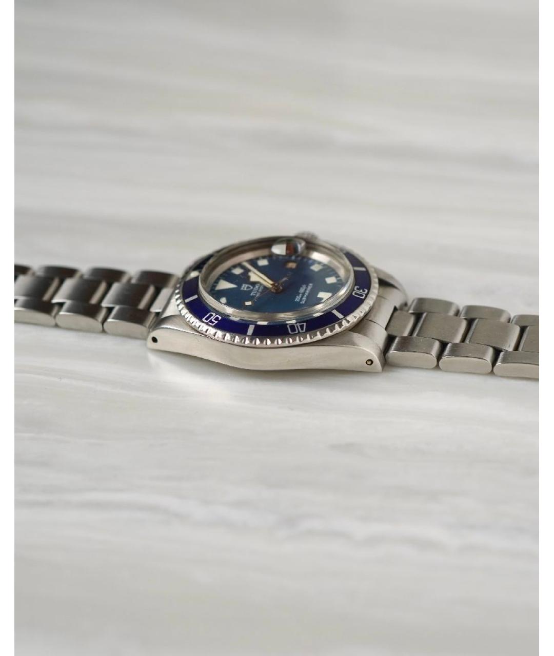 TUDOR Темно-синие стальные часы, фото 4