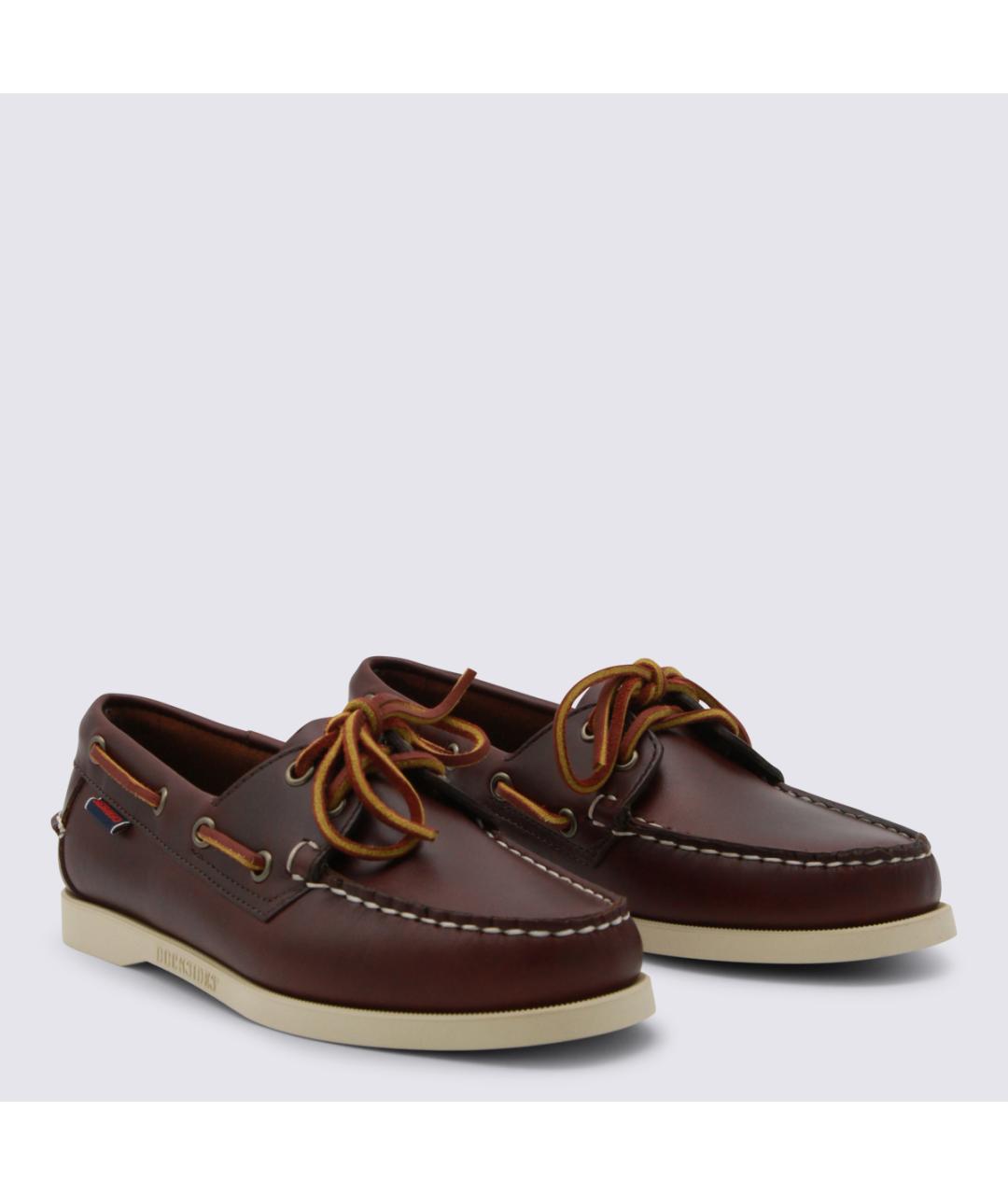 SEBAGO Коричневые кожаные лоферы, фото 2